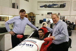 Александр Росси. Алекс Росси посетил команду Dale Coyne Racing, особое событие.