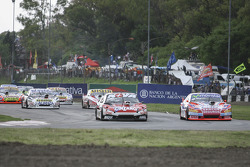 Matias Rossi, Donto Racing Chevrolet Christian Ledesma, Jet Racing Chevrolet Juan Manuel Silva, Catalan Magni Motorsport Ford Martin Serrano, Coiro Dole Racing Chevrolet (1-2-3-4)
