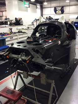Ligier JS P2 Honda en el taller de Michael Shank Racing