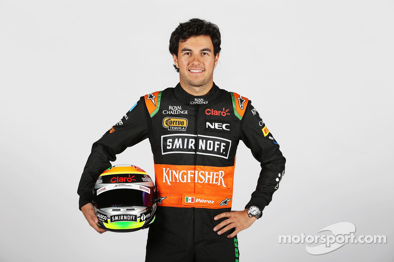 Sergio Pérez, del Sahara Force India F1