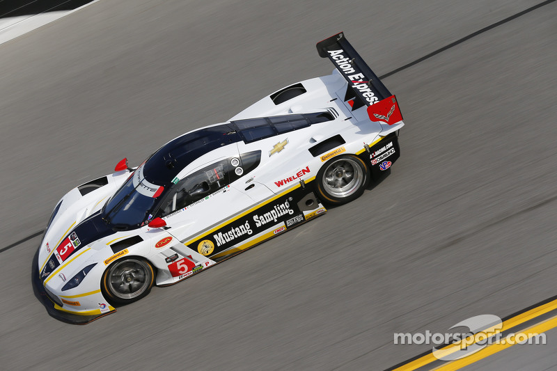 #5 Action Express Racing Corvette DP: Joao Barbosa, Christian Fittipaldi, Sébastien Bourdais