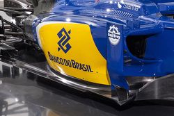 Detail of the new Sauber C34-Ferrari