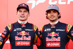 Max Verstappen, Scuderia Toro Rosso et Carlos Sainz Jr., Scuderia Toro Rosso