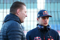Max Verstappen, Scuderia Toro Rosso, et son père Jos Verstappen