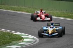 Fernando Alonso and Michael Schumacher