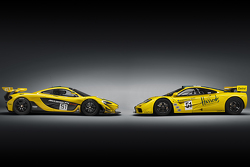 McLaren P1 GTR et McLaren F1 GTR