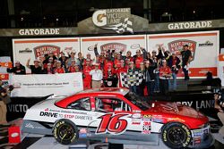 Race winner Ryan Reed, Roush Fenway Racing Ford celebrates