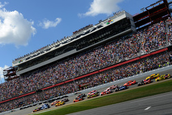 Start: Jeff Gordon, Hendrick Motorsports, Chevrolet, vor dem Feld