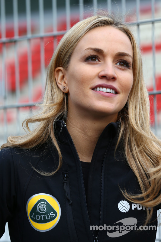 Carmen Jorda, piloto de desenvolvimento da equipe Lotus F1