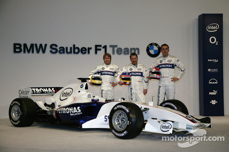 Нік Хайдфельд, Жак Вільньов, Роберт Кубіца і BMW Sauber F1.06