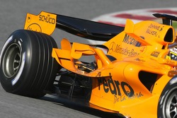 Pedro de la Rosa testet den neuen McLaren MP4-21