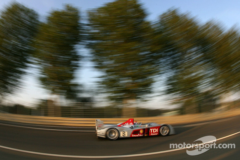 #8 Audi Sport Team Joest Audi R10: Marco Werner, Frank Biela, Emmanuele Pirro