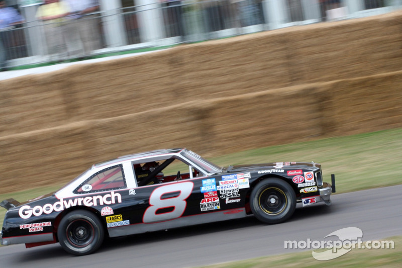 Dale Earnhardt Chevrolet Nova Gene Felton Driving at Goodwood