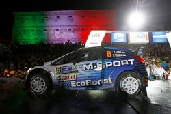 Ott Tanak y Molder Raigo, M-Sport Ford Fiesta WRC
