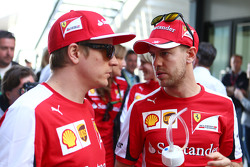 Кими Райкконен и Себастьян Феттель, Ferrari