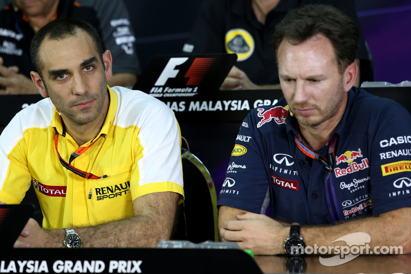 Cyril Abiteboul, Renault Sport F1 dan Christian Horner, Red Bull Racing, Sporting Director