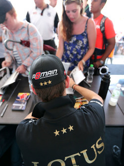 Ромен Грожан Lotus F1 Team