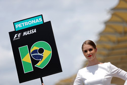 Chica en la parrilla. Felipe Massa, Williams F1 Team