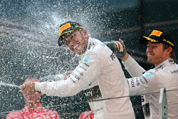 Lewis Hamilton, Mercedes AMG F1 Team et Nico Rosberg, Mercedes AMG F1 Team