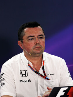 Eric Boullier, Team Principal de McLaren