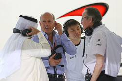 Рон Деннис, McLaren с Мансуром Оджехом, McLaren