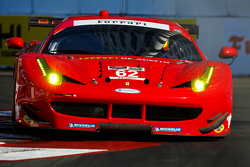 #62 Risi Competizione Ferrari F458 : Pierre Kaffer, Giancarlo Fisichella, Olivier Beretta