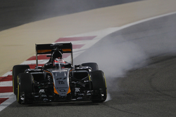 Нико Хюлькенберг, Sahara Force India F1 VJM08 блокирует колеса на торможении