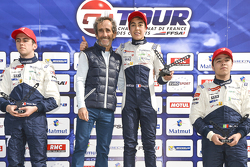 Alain Prost und Sieger Giuliani Alesi