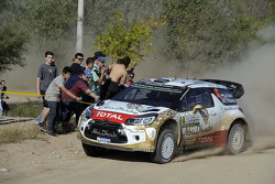 Khalid Al Qassimi - Chris Patterson, Citroën DS3 WRC, Citroën World Rally Team