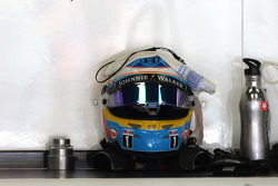 Helmet of Fernando Alonso, McLaren Honda