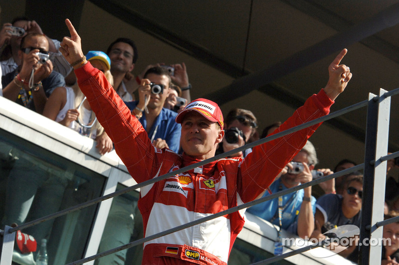 Podium: 1. Michael Schumacher