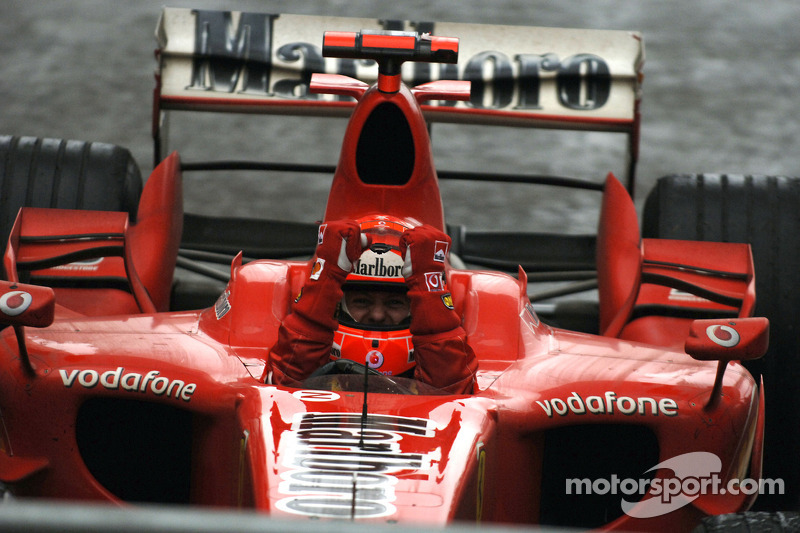 23º Michael Schumacher - 13 carreras - De San Marino 2006 a China 2006 - Ferrari