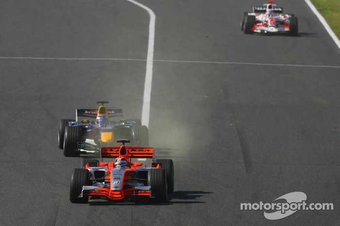 Christijan Albers y Robert Doornbos