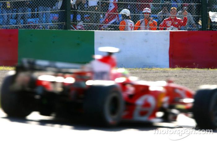 El abandono más amargo de Michael Schumacher