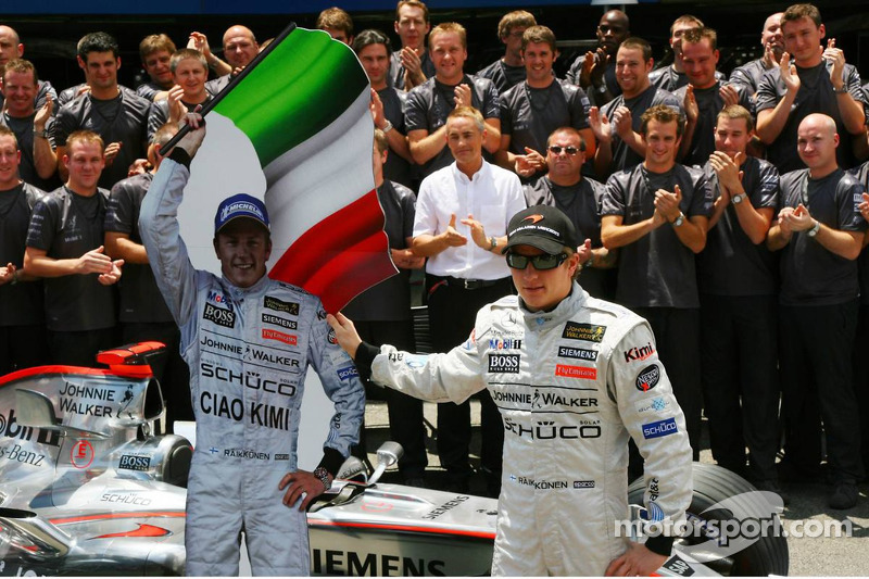 Kimi Raikkonen se despide de McLaren rumbo a Ferrari