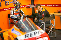 Dani Pedrosa et Alberto Puig