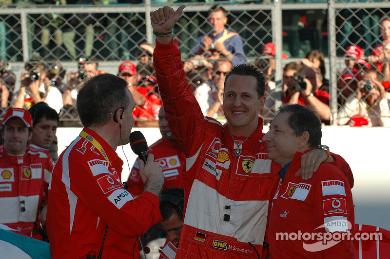 Michael Schumacher y Jean Todt