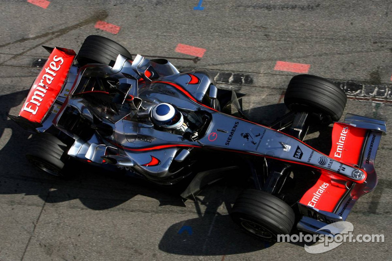 Mika Hakkinen, piloto probador para McLaren Mercedes