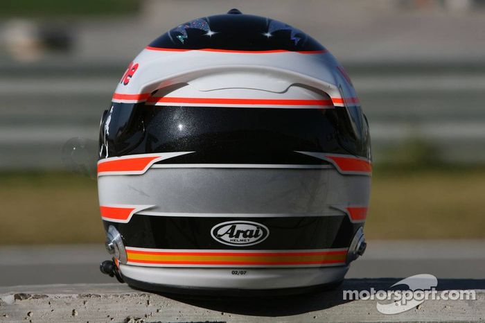 Casco de Fernando Alonso en 2007