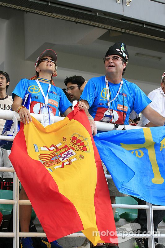 Fans de Fernando Alonso