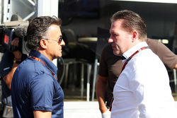 Jean Alesi en Jos Verstappen