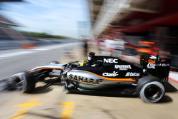 Nick Yelloly, Sahara Force India F1 VJM08 Piloto de pruebas en los pits