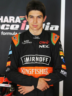Esteban Ocon, Sahara Force India F1 Team Piloto de pruebas