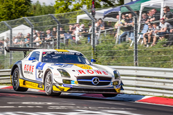 #22 Rowe Racing Mercedes-Benz SLS AMG GT3: Maro Engel, Jan Seyffarth, Renger van der Zande, Thomas Jäger
