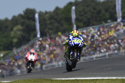 Valentino Rossi, Yamaha Factory Racing, y Andrea Dovizioso, Ducati Team