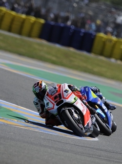 Danilo Petrucci, Pramac Racing Ducati et Maverick Viñales, Team Suzuki MotoGP