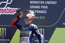 Le vainqueur Jorge Lorenzo, Yamaha Factory Racing