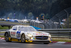 #22 Rowe Racing Mercedes-Benz SLS AMG GT3: Maro Engel, Jan Seyffarth, Renger van der Zande, Thomas Jäger