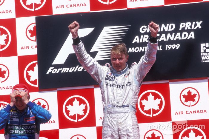 El ganador Mika Hakkinen