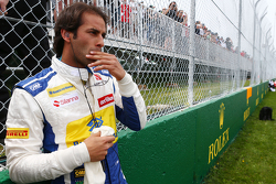 Felipe Nasr, Sauber F1 Team, sur la grille